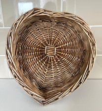 Wicker basket heart for sale  WAKEFIELD