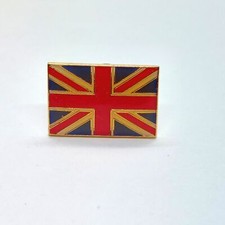 Broche de lapela esmaltado vintage colecionável bandeira do Reino Unido, usado comprar usado  Enviando para Brazil