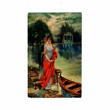 Widokówka AK / Karta artystyczna R. Kominek / Roman Love na sprzedaż  Wysyłka do Poland