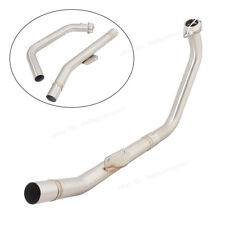 Sistema de escape de tubo de ligação frontal deslizante para Honda CBR300R 2013-2019 CB300F 15-18 comprar usado  Enviando para Brazil
