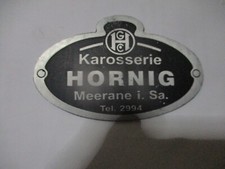 Typenschild schild karosserie gebraucht kaufen  Deutschland