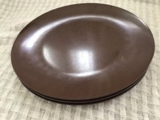 3 talerze vintage retro brąz 21cm. Melaware. W bardzo dobrym stanie na sprzedaż  Wysyłka do Poland