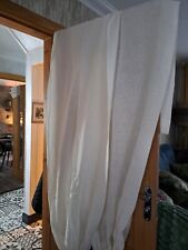Cream linen type for sale  LIVERPOOL