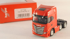 Herpa 317122 IVECO S-Way 6x2 camion motrice rosso per plastico diorama H0 1:87, usado comprar usado  Enviando para Brazil