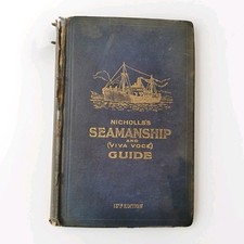 Nicholls seamanship book for sale  CARMARTHEN