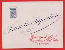 Etichetta anni venti usato  Bologna