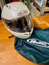 Casco hjc bianco usato  Brescia