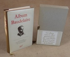Pleiade album baudelaire d'occasion  Beaurieux