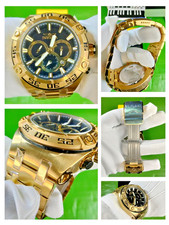 Invicta Coalition Forces cronógrafo quartzo tom dourado relógio masculino SS 37643 WR100M comprar usado  Enviando para Brazil