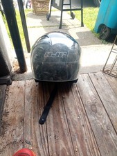 black motorcycle half helmet for sale  Homer