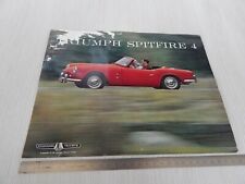 Brochure originale triumph usato  Santena