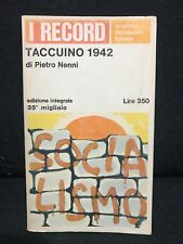 Record taccuino 1942 usato  Roma
