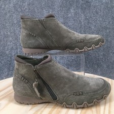 Botas Skechers Mujer 9 Zappiest Botines Gris Cuero Informal Planas SN 49590 segunda mano  Embacar hacia Mexico
