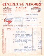 1956 cintreuse mingori d'occasion  Expédié en Belgium