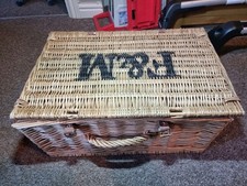 Wicker picnic basket for sale  TAUNTON