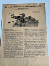 Sägeblatt schärfmaschine gebraucht kaufen  Tiddische