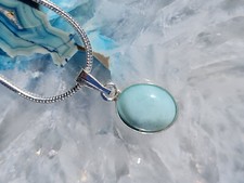 Larimar anhänger silberkette gebraucht kaufen  Schweitenkirchen