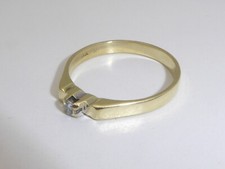 Goldring diamant ring gebraucht kaufen  Meitingen