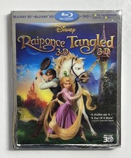 Tangled (4 discos) 3D Blu-ray / Blu-ray / DVD com capa - Disney - Estado perfeito 💯 comprar usado  Enviando para Brazil