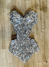 Showgirl strappy leotard for sale  WOKING