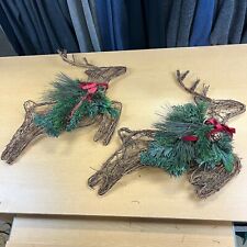 Grapevine christmas reindeer for sale  Riverton