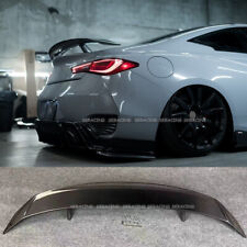 PARA 2017-2021 INFINITI Q60 HIGH KICK REAL FIBRA DE CARBONO PORTA-MALAS TRASEIRO SPOILER ASA comprar usado  Enviando para Brazil