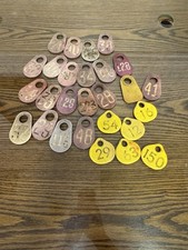 Vntg ear tags for sale  Watsonville