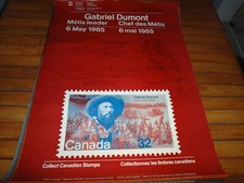 Cartaz canadense para novas edições Gabriel Dumont 6 de maio de 1985 comprar usado  Enviando para Brazil