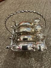 Silver plated cat for sale  ASHFORD