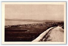 Cartão postal antigo c1910's Bird's Eye View Of Caita Vista Dal Monte Carmelo Israel comprar usado  Enviando para Brazil
