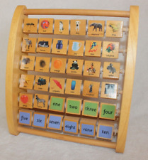 Elc abacus wooden for sale  LEICESTER