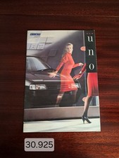 Fiat uno brochure for sale  LEICESTER