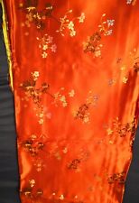 Red silk brocade for sale  TODMORDEN