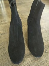 Schwarze wildleder stiefelette gebraucht kaufen  Berlin