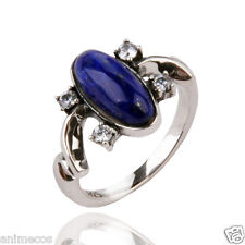 Usado, Anel The Vampire Diaries Elena's Daylight anel de lápis-lazúil prata esterlina 925 comprar usado  Enviando para Brazil