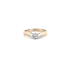 Solitaire blanc 18k d'occasion  Paris I