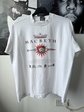 macbeth t shirt for sale  RUSHDEN