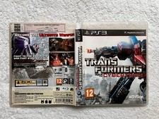 Transformers War for Cybertron Sony Playstation 3 PS3 REGIÃO GRÁTIS Inglês Novo Na Caixa comprar usado  Enviando para Brazil