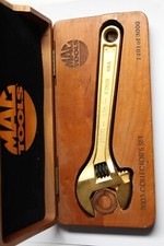 2003 Mac Tools edição limitada folheada a ouro 24k chave ajustável #1491 de 3000 comprar usado  Enviando para Brazil