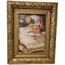 Framed santa picture for sale  Nederland