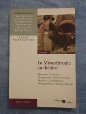 La Misanthropie Au Théâtre - Capes Agrégation - Collectif - Ed. Sedes 2007. na sprzedaż  Wysyłka do Poland