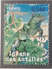Timbre 4033 iguane d'occasion  Quimper