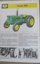 Catalogue brochure tractor d'occasion  Expédié en Belgium