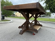 Handmade trestle table for sale  Stuart