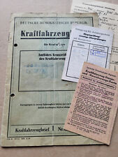 Kfz brief kraftfahrzeugbrief gebraucht kaufen  Wernigerode