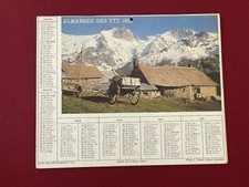 Calendrier ancien almanach d'occasion  Senlis