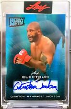 2024 Leaf Electrum Quinton "Rampage" Jackson /6 Auto artes marciais mistas, usado comprar usado  Enviando para Brazil