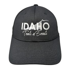 Chapéu caminhoneiro Idaho tendas e eventos ajustado preto S/M Fitmax 70 malha traseira, usado comprar usado  Enviando para Brazil