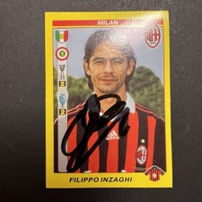 Autografo filippo inzaghi usato  Italia