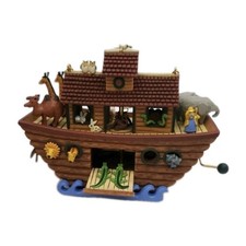 2004 Hallmark lembrança Arca de Noé enfeite de Natal características movimento com caixa  comprar usado  Enviando para Brazil
